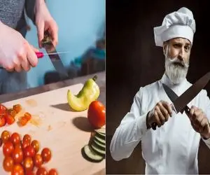 چاقوت کند شده؟/ با این ترفندای خونگی چاقوت  برنده از شمشیرهای ساموراییا میشه