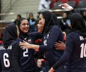 برد تاریخی تیم ملی والیبال زنان ایران مقابل کره‌ جنوبی