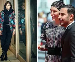 استایل خونگی "فرشته حسینی" تو یه محفل مهم که آدم میمونه چی بگه؛ این عکس خانوم قدغن شد!