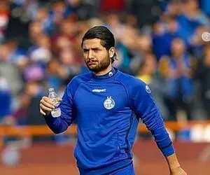 اعتراض شدید مدافع استقلال به قضاوت‌ها