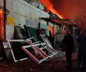 توضیح ارتش درباره آتش‌سوزی در یک پادگان تهران