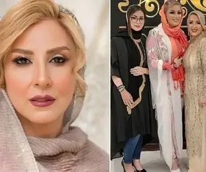 نیوفیس مرجانه گلچین وقتی رو کلی مواد آرایشی اسکی رفته؛ بَلا چه فوکولی پاشونده بیرون!