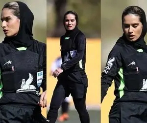 مهناز ذکایی دومین داور زن دربی استقلال و پرسپولیس کیست؟