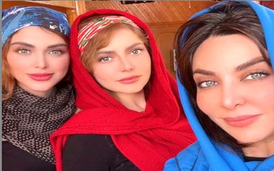 زیبایی فقیهه سلطانی و خواهرانش سوژه کاربران شد + عکس