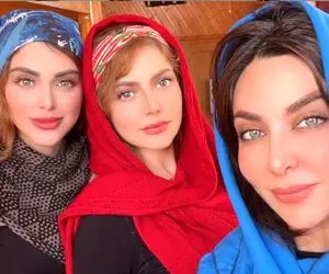 زیبایی فقیهه سلطانی و خواهرانش سوژه کاربران شد + عکس