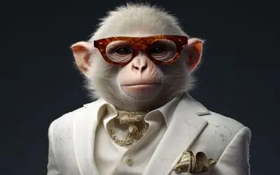 اگر حیوانات آدم بودند؛ میمونی که از گنگسترهای هالیوود جلو زد