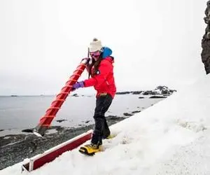 اقامت هیجان انگیز سحر دهنوی در قطب جنوب 