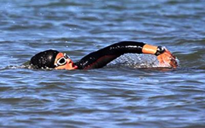 
درخشش شناگر البرزی در مسابقات شنا

