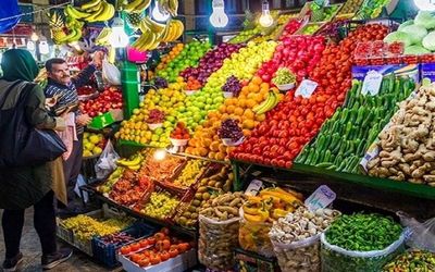 قیمت انواع میوه و تره بار امروز دوشنبه 12 مهر