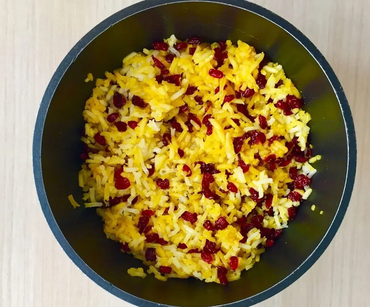 پلوی زعفرانی