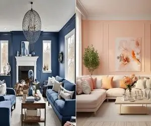 بهترین رنگ ها برای دیوار خونه؛ خنزر پنزر بیخودی نریز تو خونه رنگو درست بزن باکلاس شه