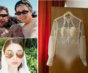 حاشیه ای جدید برای تازه عروس سینما؛ لباس عروسِ "فرشته حسینی" چی بوده؟