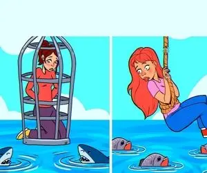 بازی فکری؛ اگه با هوشت عصیان کردی بگو کدوم از خانوما میمیره