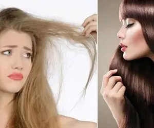 برای لَخت و براق شدن مو چه کنیم؛ ۷ راهکار کاربردی برای داشتن موهای صاف و شیشه ای