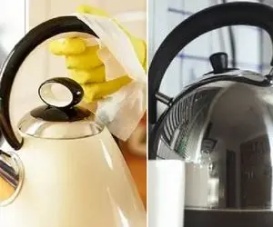 از بین بردن رسوب کتری خیلی بده آدمو خسته میکنه از سابیدن / بیا راهشو یاد بدم بانو جان