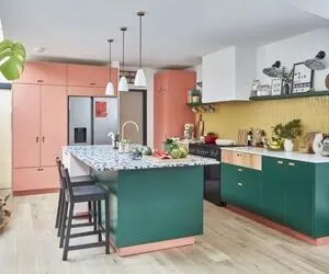 چیدانه خیلی قشنگ؛ آشپزخونه رو جوری دیزاین کن که همه از سلیقت بگن ایده های چیدمانش
