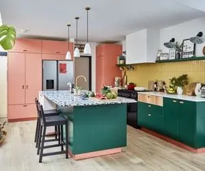 چیدانه خیلی قشنگ؛ آشپزخونه رو جوری دیزاین کن که همه از سلیقت بگن ایده های چیدمانش