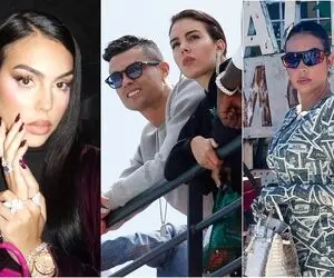 خودنمایی زنِ رونالدو با گوهرای نیست در جهانش؛ عاشقانش با کریس چه ناجووور ضایع شد!