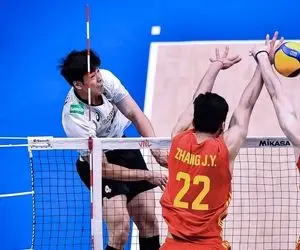 عجیب ترین کامبک تاریخ والیبال؛ چین 24-18 را از ژاپن نبرد!