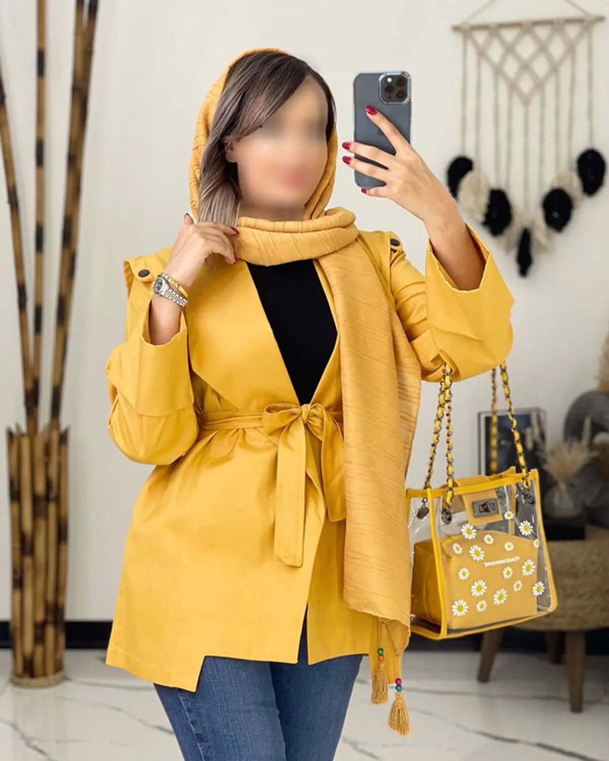 مانتو یقه آمریکایی