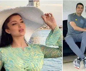 استایل سانتی مانتال زنِ سپهر حیدری تو جشن شاهانه؛ زیبایی خانوم کنار یه پرنسس عیان شد!