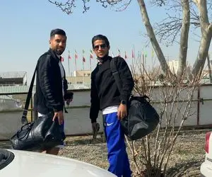 (عکس) قائدی بالاخره در تمرین استقلال آفتابی شد