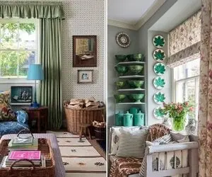 خوشگلترین پرده برا  پنجره کوچک / فسقل بودن پنجره رو مخته با اینا کسی بهش توجه نمیکنه