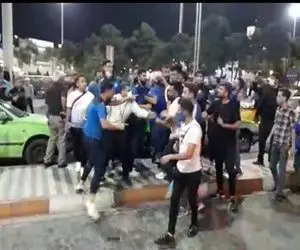 ویدئویی تازه از درگیری استقلالی‌ها در فرودگاه / تکذیبی  که تکذیب شد!