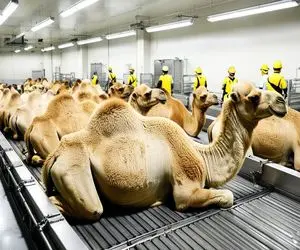فرآوری شتر؛ رازهای تکان دهنده صنعت دامپروری و داستان ناگفته محصولات حیوانی!