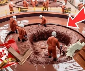 کارخانه تولید؛ فرآیند تولید بیش از 8 میلیون کیت کت در کارخونه