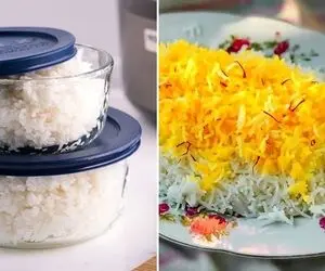 روش های نگهداری برنج پخته؛ بیرون ریختن گناهه اینجوری سالم میمونن برات حتی تا ماه ها