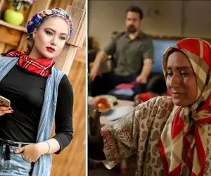 وقتی فِیس "مینا دلشاد" آرایشو خورده و شد یه آدم دیگه؛ بازیگر ساده ستایش بود مثلااا