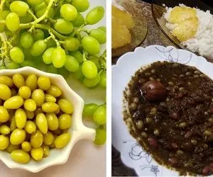 طرز تهیه قورمه سبزی لعاب دار با غوره / مزه ترش بهشتی یه غذای اصیل که نظیر نداره