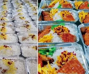 طرز تهیه زرشک پلو با مرغ نذری ویژه اربعین برای 100 نفر؛ همه چی راجع به پخت برنجِش