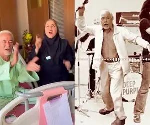 آواز دیش دیش؛ صادق بوقی با کت و شلوار خوش رنگ جوری آو آو آو خوند ملت به وجد آومدن