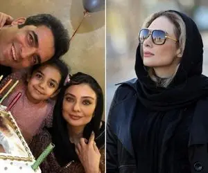 یکتا ناصر کنار شوهر جان چه نمکی رُخ میاد جلو دوربین؛ چشمای شهلاش از نجلام نجلا تره