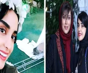 زیبای بی همتا الهه حصاری با یه آرایش محو و کمرنگ؛ خوشی دیدنی خانوم با رفقای عزیر دلش!