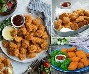 (ویدئو) طرز تهیه ناگت مرغ؛ اینجوری درست کنی سفت و روغنی نمیشه