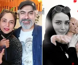 عشقِ عجیب "بهنوش طباطبایی" به یه خپلِ پشمالو بعده طلاق از مهدی! 