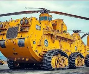 ابزارآلات غول پیکر؛ ماشینی که میتواند یک کوه کامل را در یک روز جابه جا کند