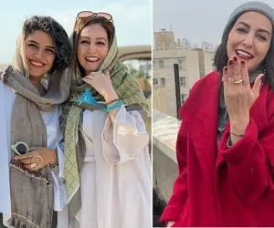 تغییر چهره شقایق دهقان با یه بغل گل قد خودش؛ خانم به خاطر داداش جونش چه افتاد تو هچل!