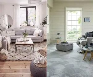 دکوراسیون فرش طوسی با پرده و مبلمان / میدونستی اونی که عشق این رنگه قابل اعتماده شدید