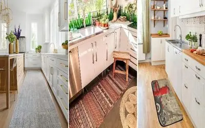  فرش جلو سینک ظرفشویی مد / این مدل جدیدا انقد قشنگن که چشمات با دیدنشون چارتا میشه