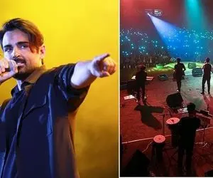 مطربی پر هیاهو؛ سهراب پاکزاد با پرواز رو ابرا وارد کنسرت تهران شد برگای همه ریخت