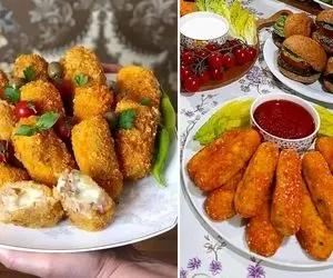 طرز تهیه کراکت مرغ / یه فینگرفود جذاب و خوشمزه واسه دورهمی ها