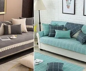 نمونه مدل های کاور مبل راحتی و استیل؛ تنوع رنگبندی و طرح، انواع سبک دوخت و جنس پارچه