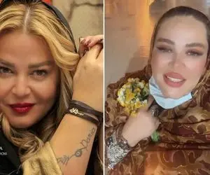 بهاره رهنما با آرایش کیلویی تو حرم در حال جولان؛ نه به چادرش نه به رُژش!