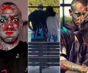 مقصودلو زنم گرفت باز با دوستاش میپره؛ نامزدش کِر خودشه تتو باز و سبزی خوار!