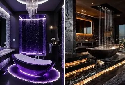 چطور حمام معمولی رو به اسپای خانگی تبدیل کنیم؟ دیزاین حمام و دستشویی مثل هتل 5 ستاره