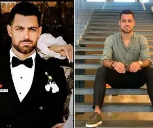 (عکس) تازه داماد پرسپولیسی ها همسرش قبل دربی تصادف کرد